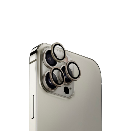 Uniq стекло для камеры iPhone 16 Pro/16 Pro Max Optix (серый) IP6.3P-6.9P(2024)-ALENSTGRY