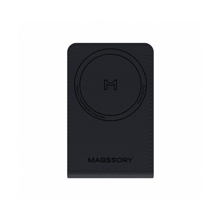 Magssory бумажник-подставка MagSafe Tripod Magnetic Vlog Wallet (черный) ACL002b