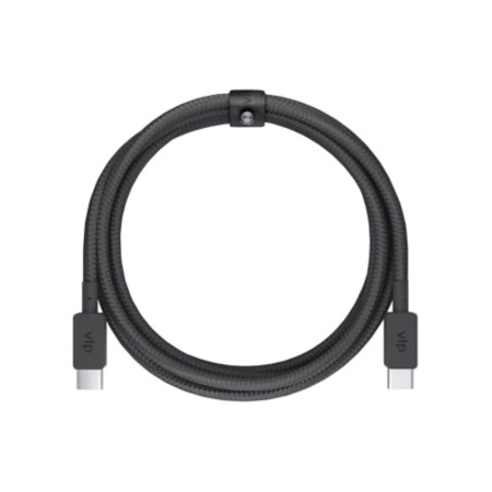 VLP кабель Type-C/Type-C Nylon Cable 2м (черный) 1031017