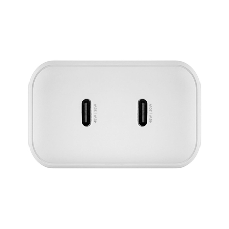 uBear СЗУ Wall charger Bridge GaN 45W 2х Type-C (белый) WC27WHPD45-2C uBear СЗУ Wall charger Bridge GaN 45W 2х Type-C (белый) WC27WHPD45-2C