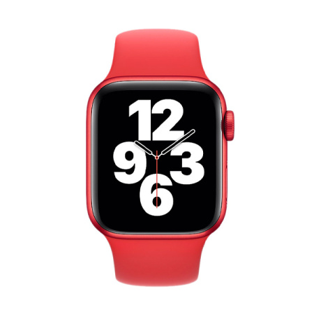 Apple ремешок Sport Band 46/49 мм (PRODUCT)RED MYAV2ZM/A