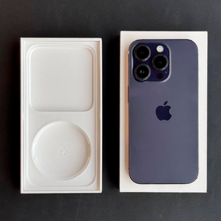 Трейд-Ин Apple iPhone 14 Pro 256 ГБ Темно-фиолетовый (1958)