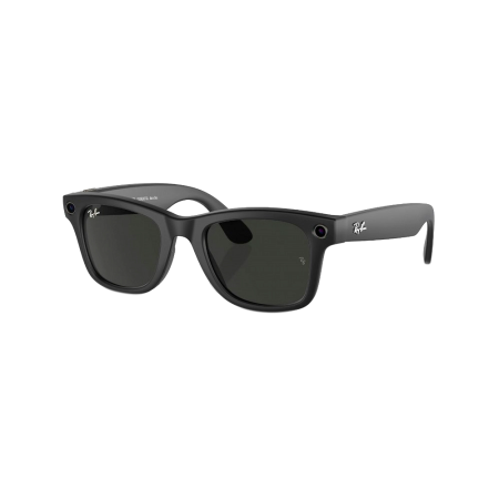 Ray-Ban экшн камера-очки Wayfarer Gen 2 M (Глянцевая черная оправа/Зеленый графит хамелеон) (черный)