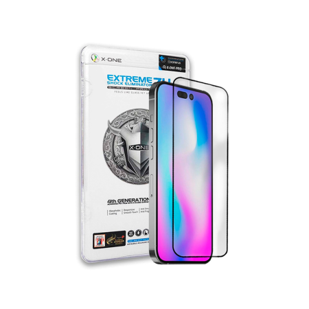 X-One бронепленка для iPhone 13/13 Pro/14/16e Extreme Shock Eliminator Coverage 3-е поколение