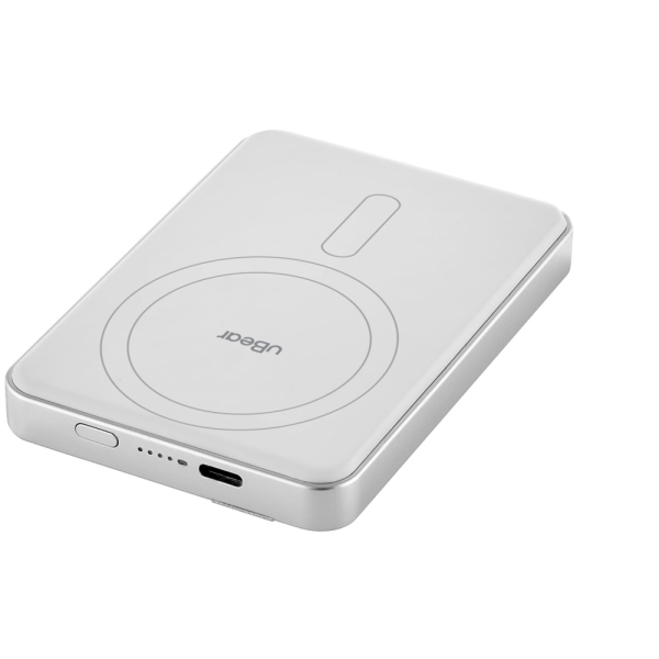 uBear внешний аккумулятор MagSafe с подставкой Backup 20W 5000mAh (белый) PB09LG5000-PDM
