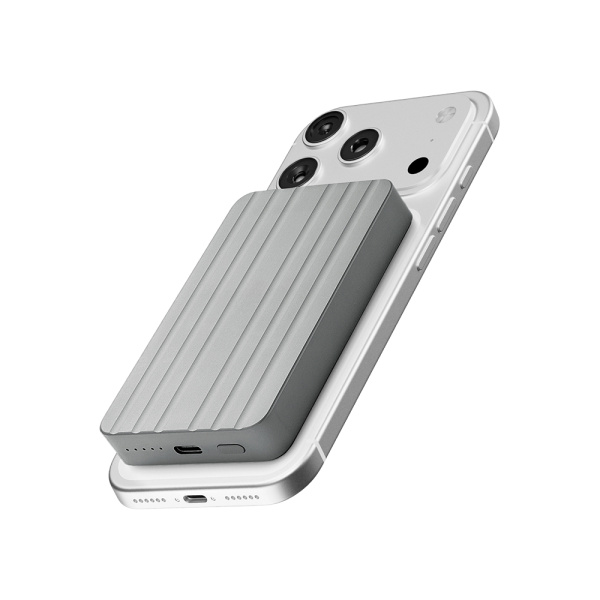 uBear внешний аккумулятор MagSafe Icon Qi2 20W 5000mAh (серый) PB14SG5000-PDM