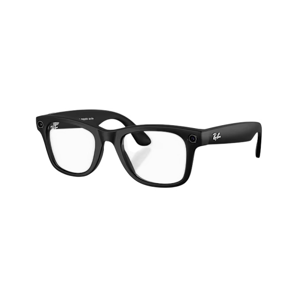 Ray-Ban-экшн-камера-очки-Wayfarer-Gen-2-M-(Матовая-черная-оправа-Прозрачые-линзы)-(черный)