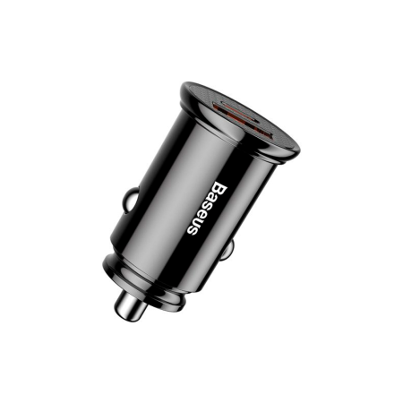 Baseus АЗУ Circular Plastic PPS 30W USB A + Type-C (черный) CCALL-YS01