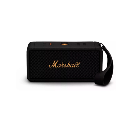 Marshall портативная акустика Middleton (черный/золотой) 298282