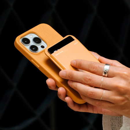 Native Union бумажник MagSafe (Re)Classic Card Wallet (оранжевый) RECLA-KFT-WAL