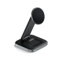 Satechi БЗУ 2 в 1 Foldable QI2 Wireless Charging Stand (серый) ST-Q21FM