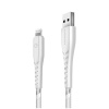 EnergEA кабель USB A/Lightning NyloFlex MFI 1.5м (белый) CBL-NF-WHT150