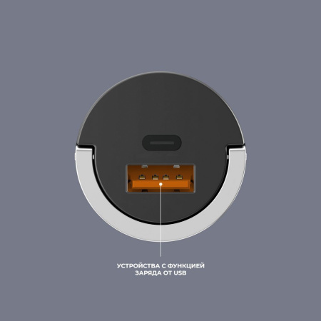 Deppa АЗУ Ultra 30W Type-C + USB A (черный) 11211