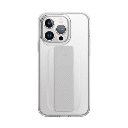 Uniq чехол для iPhone 14 Pro Heldro Mount+Band (прозрачный) IP6.1P(2022)-HELMCLR