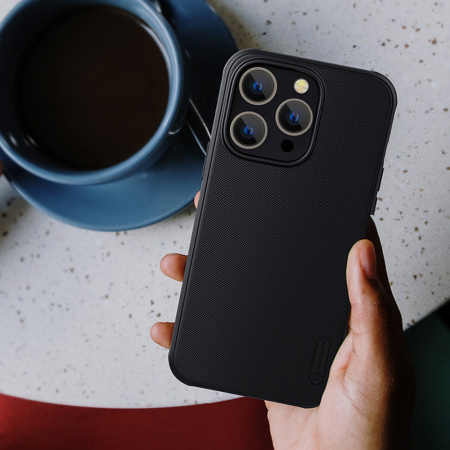 Nillkin чехол для iPhone 14 Pro Max Frosted Shield Pro (черный) 6902048248175