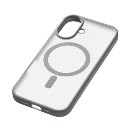 uBear чехол для iPhone 16 Cloud Mag Case MagSafe (серый) CS428GR61MT-I24M