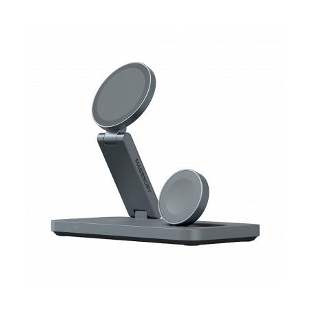 Magssory БЗУ Yoga 3 в 1 Qi2 (черный) WCH016m