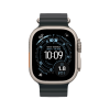 Apple Watch Ultra 3 49mm, натуральный, Ocean Band черный ремешок