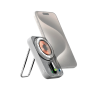 Momax внешний аккумулятор MagSafe с подставкой 1-Power Flow+ 5000mAh (белый) IP126W Momax внешний аккумулятор MagSafe с подставкой 1-Power Flow+ 5000mAh (белый) IP126W