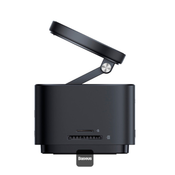 Baseus хаб MagPro II 7-port Type-C Hub Adapter + БЗУ (черный) B00072900121-00