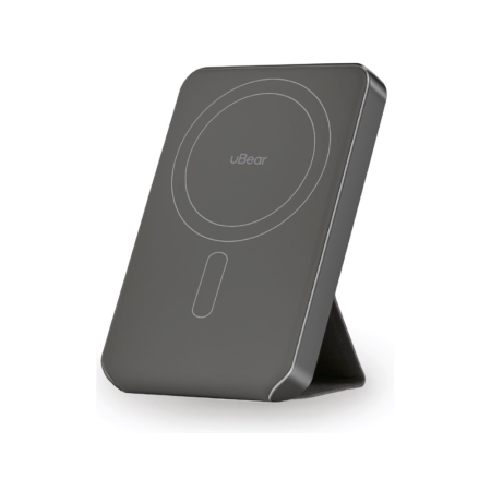 uBear внешний аккумулятор MagSafe с подставкой Backup 20W 5000mAh (черный) PB09BL5000-PDM