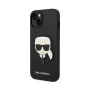 Karl Lagerfeld чехол для iPhone 14 Saffiano Karl's Head (черный) KLHCP14SSAPKHK Karl Lagerfeld чехол для iPhone 14 Saffiano Karl's Head (черный) KLHCP14SSAPKHK