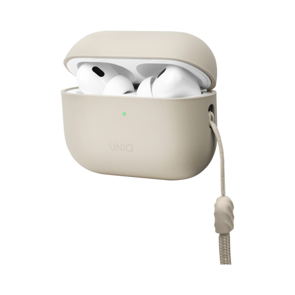 Uniq чехол для AirPods Pro 2 силиконовый Lino Liquid (бежевый) AIRPODSPRO2-LINOIVY