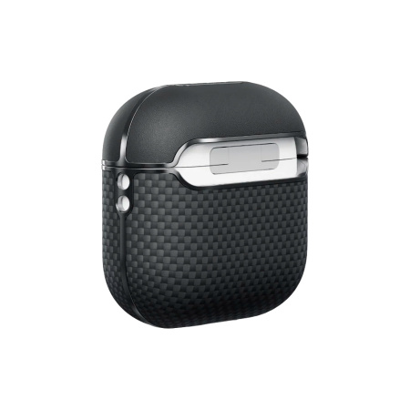 Pitaka чехол для AirPods 4 Aramid Fiber Magnetic Case 600D (черный)