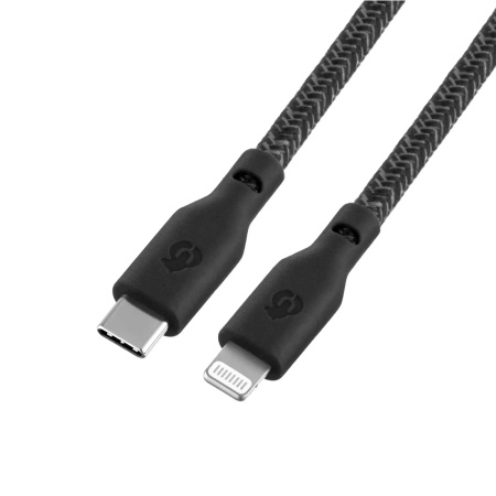 uBear кабель Type-C/Lightning Trend Cable 2.4м (черный) DC14BL24TR-CL