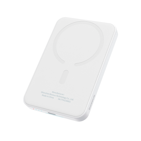 Baseus внешний аккумулятор MagSafe Magnetic Mini 20W 5000mAh (белый) P10022107223-00