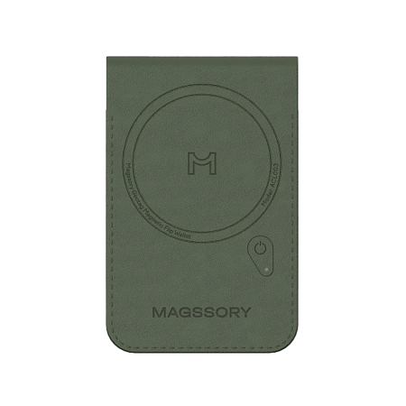 Magssory бумажник-подставка MagSafe Flip Wallet (зеленый) ACL003