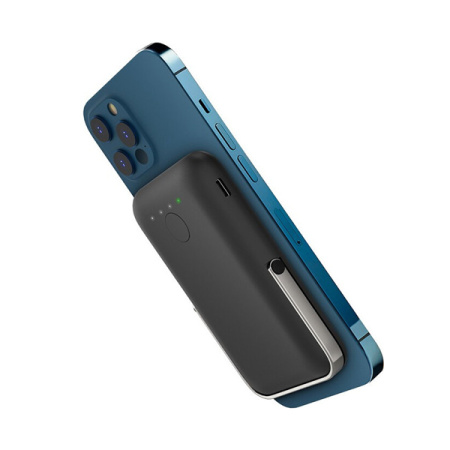 Uniq внешний аккумулятор MagSafe с подставкой Hoveo 5000mAh (черный) HOVEO-GREY