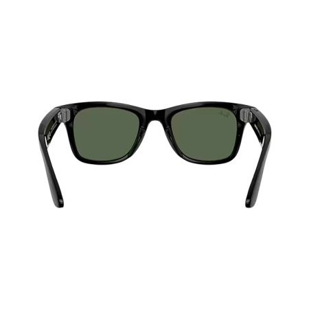 Ray-Ban экшн камера-очки Wayfarer Gen 2 L (Глянцевая черная оправа/Зеленые линзы) (черный) 601/7153