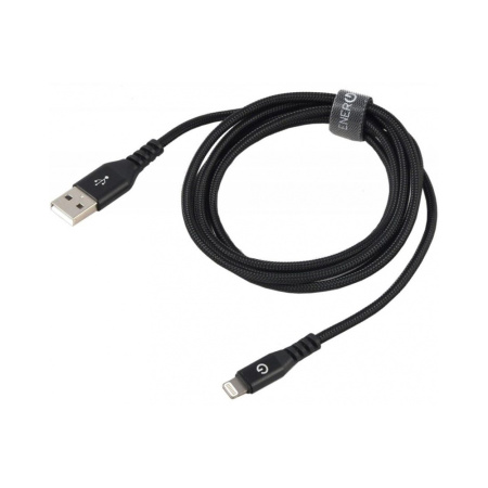 EnergEA кабель USB A/Lightning Alutough Kevlar MFI 1.5м (черный) CBL-AT-BLK150 EnergEA кабель USB A/Lightning Alutough Kevlar MFI 1.5м (черный) CBL-AT-BLK150