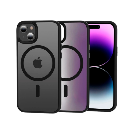 Tech-protect чехол для iPhone 15 Plus Magmat (черный/прозрачный) 9319456604351