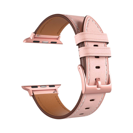 Lyambda ремешок кожаный Nembus 46/49 мм (розовый) LWA-41-44-PK