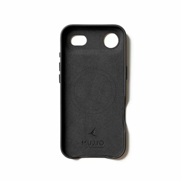 Mujjo чехол для iPhone Air Full Leather Case MagSafe (черный) MUJJO-CL-065-BK