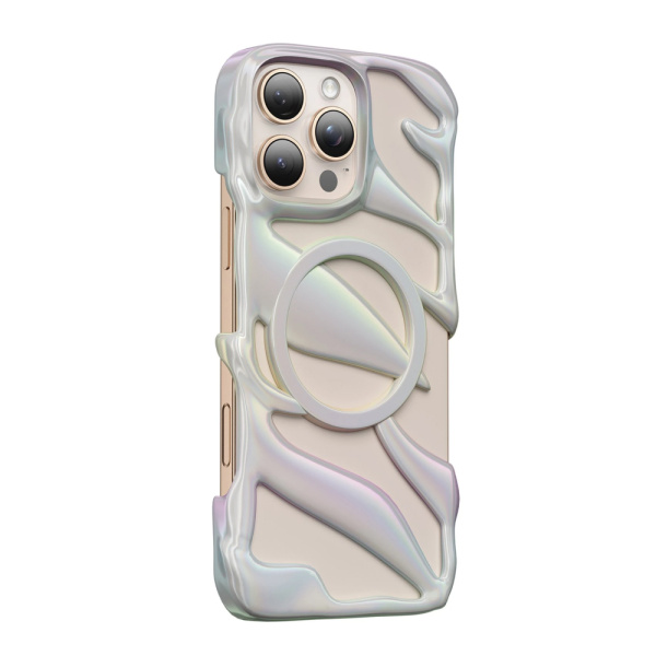 Keephone чехол для iPhone 16 Pro Helios MagSafe (белый)_1 Keephone чехол для iPhone 16 Pro Helios MagSafe (белый)_1