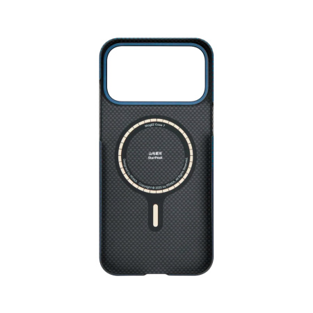 Pitaka чехол для iPhone 17 Pro Ultra-Slim Case PitaTap Horizon MagSafe (синий)