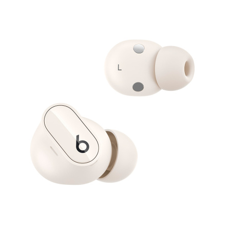 Beats наушники беспроводные с системой шумоподавления Studio Buds + True (бежевый) MQLJ3