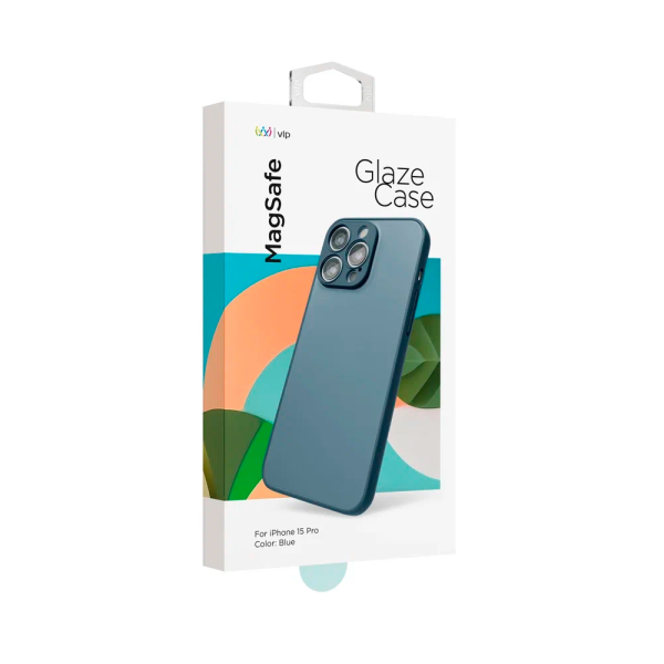 VLP чехол для iPhone 15 Pro Max Glaze MagSafe (синий) 10511008 VLP чехол для iPhone 15 Pro Max Glaze MagSafe (синий) 10511008