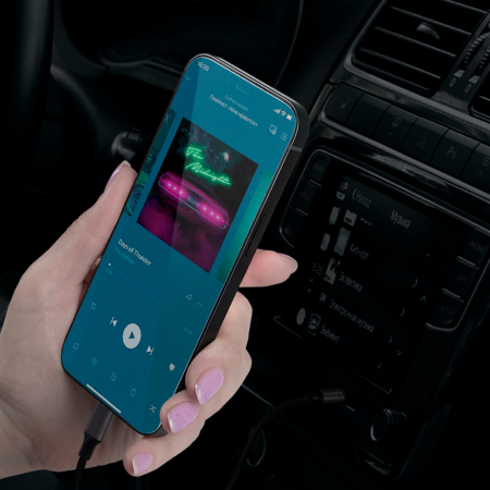 Deppa кабель Aux/Lightning 1.2м (черный) 72402 Deppa кабель Aux/Lightning 1.2м (черный) 72402