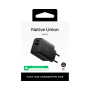 Native Union СЗУ PD Fast GaN Charger 45W Type-C + USB A (черный) FAST-PD45AC-BLK-EU