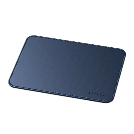 Satechi коврик для мыши 25 х 19 Vegan-Leather Premium Mouse Pad (синий) ST-LMPB