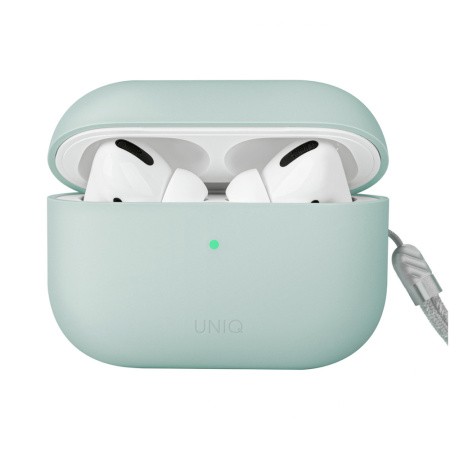 Uniq чехол для AirPods Pro 2 силиконовый Lino Liquid (мятный) AIRPODSPRO2-LINOGRN