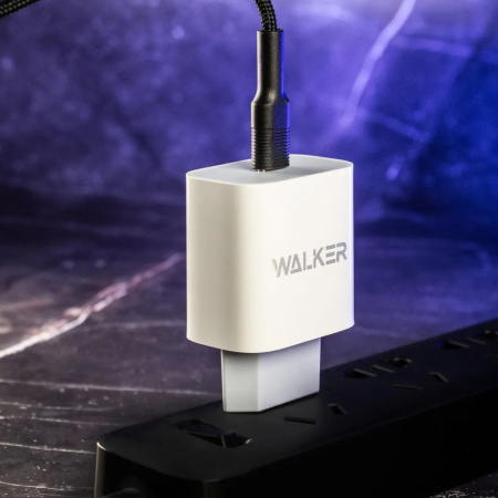 Walker СЗУ WH-39 20W Type-C (белый)
