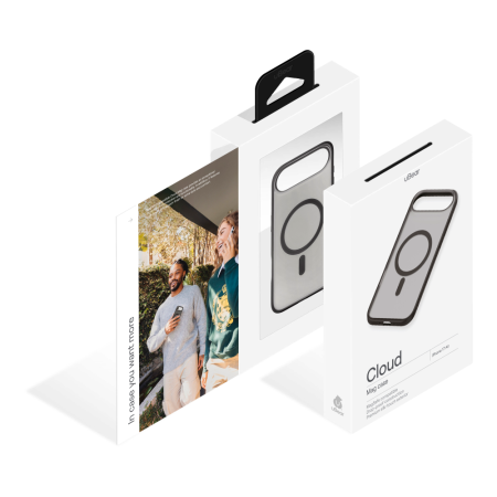 uBear чехол для iPhone Air Cloud Mag Case MagSafe (черный) CS573BL66AMT-I25M uBear чехол для iPhone Air Cloud Mag Case MagSafe (черный) CS573BL66AMT-I25M