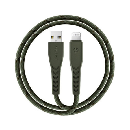 EnergEA кабель USB A/Lightning NyloFlex C89 MFI 1.5м (зеленый) CBL-NF-GRN150
