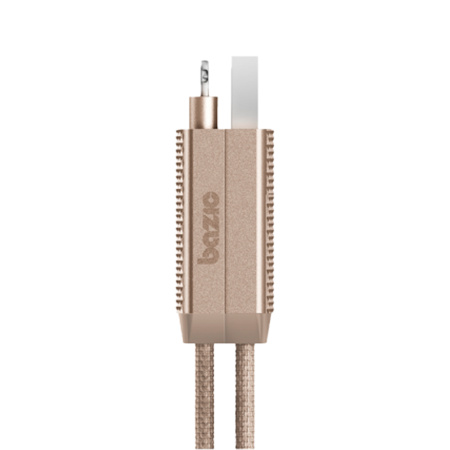 EnergEA кабель USB A (Type-C)/Type-C (Lightning) Bazic AluCable 4 в 1 1м (золотой) CBL-GC4N1-GLD100