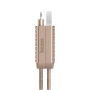 EnergEA кабель USB A (Type-C)/Type-C (Lightning) Bazic AluCable 4 в 1 1м (золотой) CBL-GC4N1-GLD100